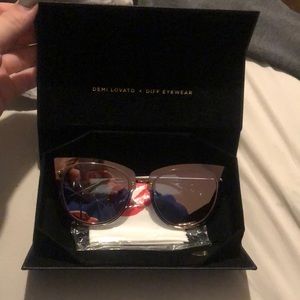 Demi Lovato X Diff eyewear sunglasses